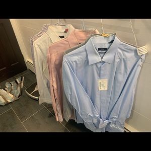Designer Mens Dress Shirts all shirts in very clean condition and no tears